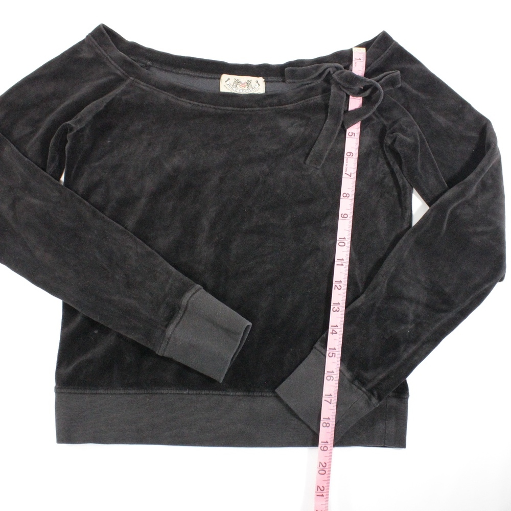 Juicy Couture Black Boat Neck Size Medium Women's - Picture 7 of 8